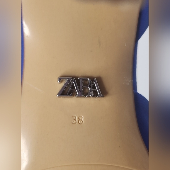 Zara blue heels, size 38 - Picture 5 of 6